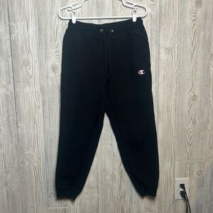 Reverse Weave Sweatpants, C Logo Size Medium Black
